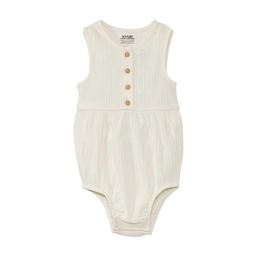 KIABI Girls Ribbed Round Neck Sleeveless Bodysuit-image-99
