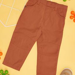 Pantaloons Baby Infant Boys Mid-Rise Cotton Trousers-image-123