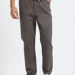 NEVER NEUD Men Relaxed Airport Traveller Trousers-image-85
