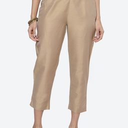 Biba Women Relaxed Mid Rise Trousers-image-34