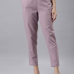 Go Colors Women Relaxed Trousers-picture-32