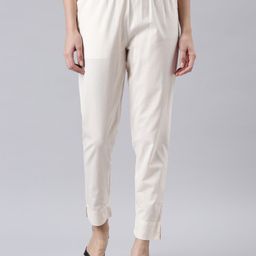 Go Colors Women Relaxed Trousers-image-36