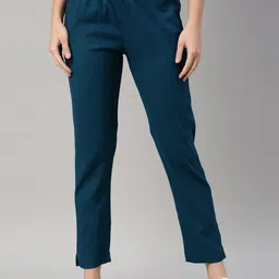 GOLDSTROMS Women Mid Rise Trousers-image-75