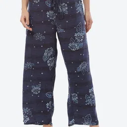 Biba Women Floral Printed Straight Fit Parallel Trouser-image-88
