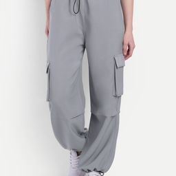 Next One Women Loose Fit Parachute Trousers-picture-6