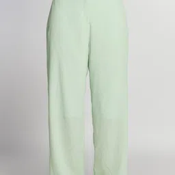 Zink London Women Straight Fit High-Rise Parallel Trouser-image-60