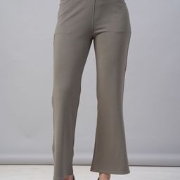 FITHUB Women Flared High-Rise Trouser-image-21