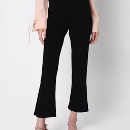 Vero Moda Women Flared High-Rise Formal Trousers-image-38