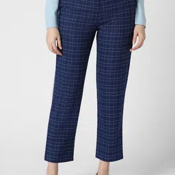 Van Heusen Woman Checked Formal Trousers-image-36