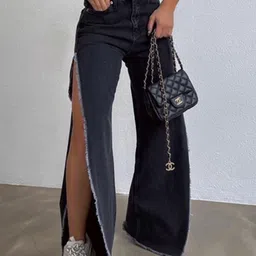 Stylecast X KPOP Black Women Mid Rise Original Trousers-image-70