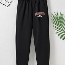 StyleCast Boys Black Typography Printed Original Regular Fit Joggers-image-20