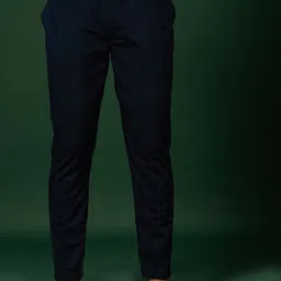 KISAH Men Smart Fit Cotton Trousers-image-12