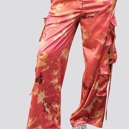 Muvazo Women Floral Printed Comfort Wrinkle Free Cargos-image-44