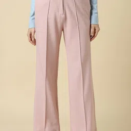 Allen Solly Woman Mid-Rise Pleated Trouser-image-98