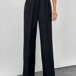 Next One Women High-Rise Baggy Fit Korean Pants-image-64