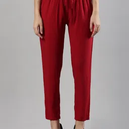 Femmora Women Relaxed Loose Fit Pleated Trouser-picture-39