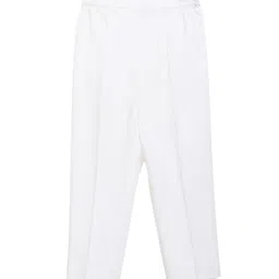 Tiber Taber Boys White Pleated Trousers-31