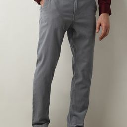 SELECTED Men Mid-Rise Slim Fit Trousers-image-92