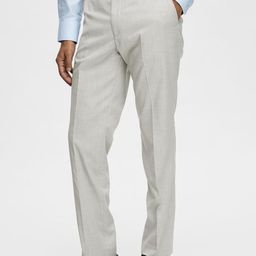 SELECTED Slim Fit Mid-Rise Formal Trousers-image-84