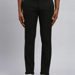 ColorPlus Men Mid-Rise Slim Fit Trousers-picture-1