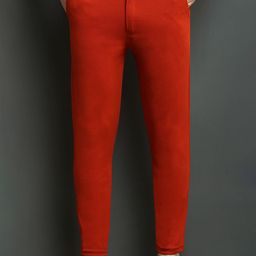 WE PERFECT Men Relaxed Slim Fit Chinos Trousers-image-84