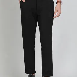 JB STUDIO Men Slim Fit Trousers-image-92