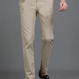 Dogi Verg Men Tailored Slim Fit Cotton Trousers-image-5