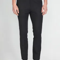 Arrow New York Men Slim Fit Formal Trousers-picture-5