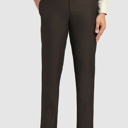 Blackberrys Men Slim Fit Formal Trousers-image-85
