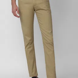 Peter England Casuals Men Slim Fit Regular Trousers-picture-19