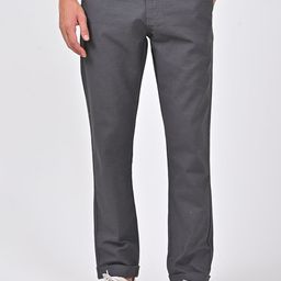 POE Men Smart Slim Fit Cotton Regular Trousers-image-74