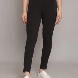 Biba Women Slim Fit High-Rise Cotton Trousers-picture-27