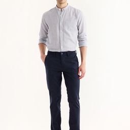 Red Flame Men Mid-Rise Cotton Slim Fit Trousers-image-92