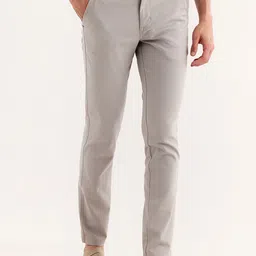 Red Flame Men Mid-Rise Cotton Slim Fit Trousers-image-81