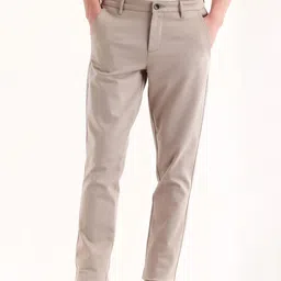 Red Flame Men Mid-Rise Cotton Slim Fit Trousers-image-81