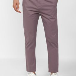 Peter England Casuals Men Mid Rise Cotton Trousers-picture-9