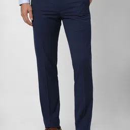 Van Heusen Men Slim Fit Mid-Rise Formal Trousers-picture-18
