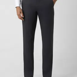 Van Heusen Men Slim Fit Mid-Rise Trousers-image-48