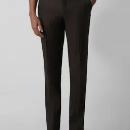 Van Heusen Men Slim Fit Mid-Rise Trousers-image-47