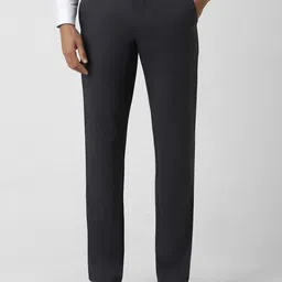 Van Heusen Men Slim Fit Mid-Rise Trousers-image-72