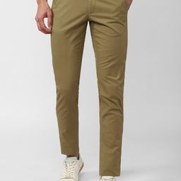 Van Heusen Sport Men Slim Fit Mid-Rise Trousers-picture-7