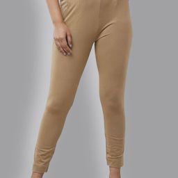 De Moza Women Slim Fit Mid-Rise Cotton Trousers-picture-35