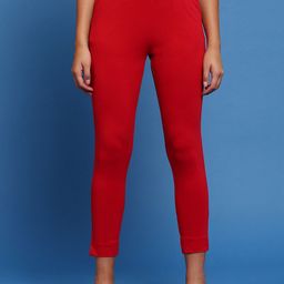 De Moza Women Slim Fit Trousers-picture-27