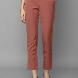 Allen Solly Woman Mid-Rise Cropped Trousers-image-69