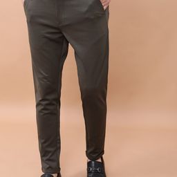 HIGHLANDER Men Mid-Rise Formal Trousers-picture-27