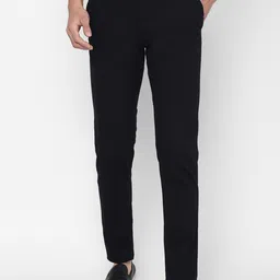 Louis Philippe Sport Men Black Formal Trousers-image-53