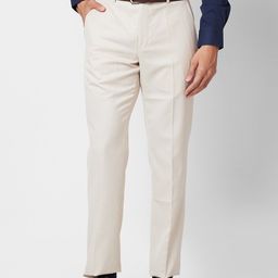 Park Avenue Men Flat-Front Mid-Rise Regular Fit Formal Trousers-image-21