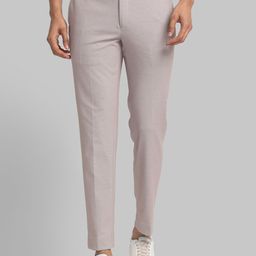 Park Avenue Men Active Fit Plain Trousers-image-28