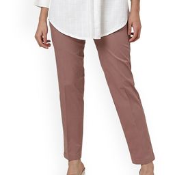 Fabindia Women Mid-rise Cotton Formal Trousers-picture-25