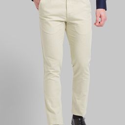 Park Avenue Men Mid-Rise Pure Cotton Formal Trousers-image-91